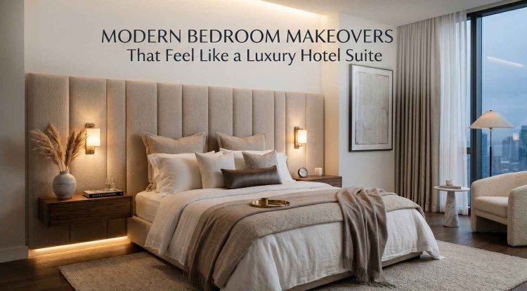 Modern Bedroom Makeovers That Feel Like a Luxury Hotel Suite